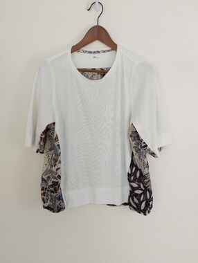 CM Collection Mixed Media Top Size 40